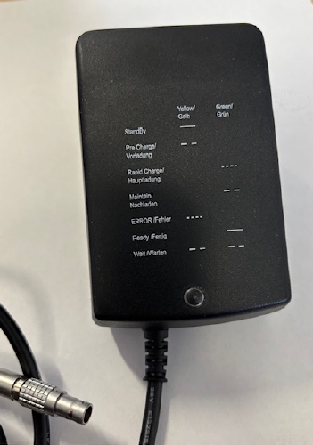 Charger for Sonatest Sitescan series 2 pin Lemo eq.