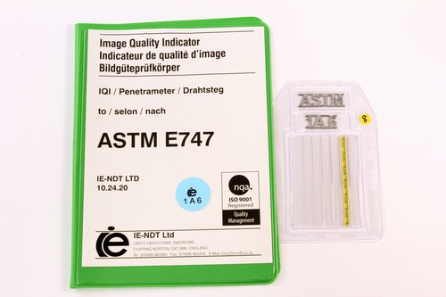 ASTM Wire Pene. 1A Steel 50mm