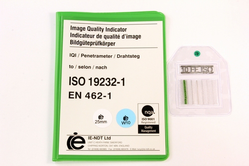 IQI ISO 19232-1 W10 FE - 25mm