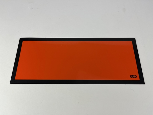 Magnetic warning sign 40x30cm "ADR"