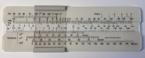 Scrata Ruler  /  Exposure Calculator Agfa Equivalent