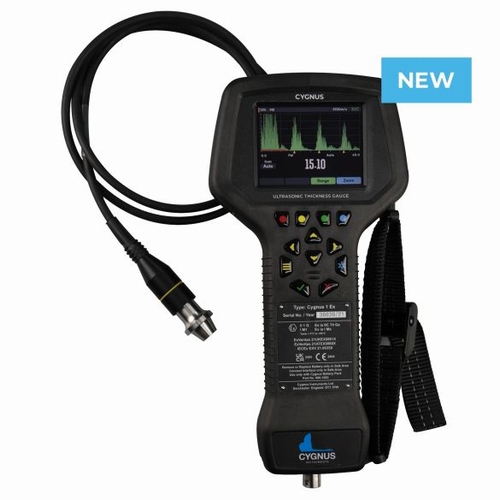 Cygnus 1 Ex Ultrasonic Thickness Gauge Kit (ATEX/IECEx/UKEx) – PRO Variant, Excluding Probes 060-11